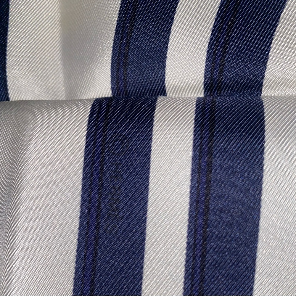 Hermès NIB Silk Lg (90)
Brides de Gala Scarf.
No callouts! Blue trim - Picture 3 of 7